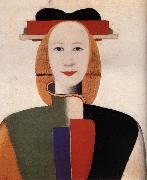 Kasimir Malevich, The Girl-s hair with comb